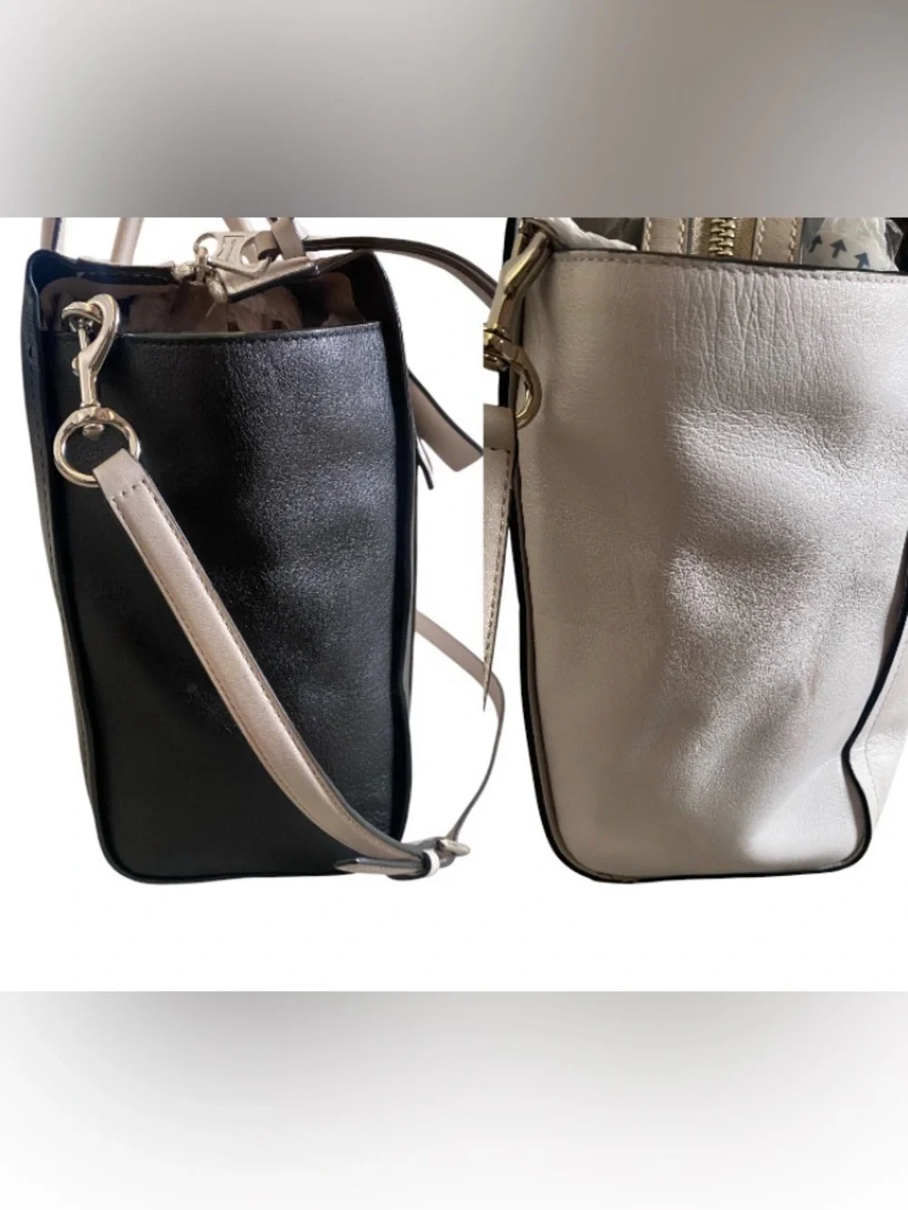 Coach Bleecker Riley colorblock leather carryall